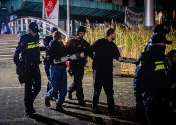 Police arrest 23 protesters at pro-Palestine university sit-in