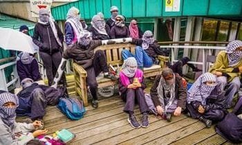 gevaar bij bezetting universiteit Nijmegen