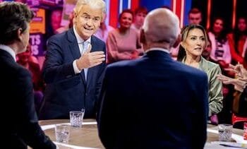 Eerste debat met Geert Wilders verloopt fel