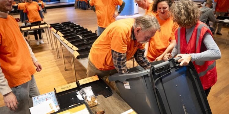 D66 has narrow lead over PVV with Venray and expat votes to come