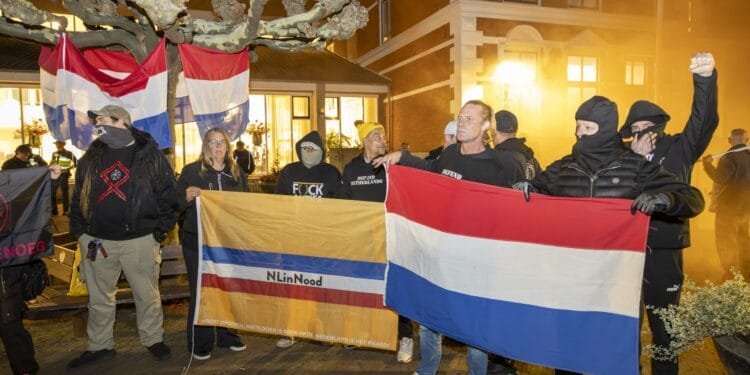 Police end violent protest against asylum centre in Uitgeest
