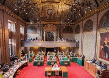 The 75 seat senate has 19 different parties and independents