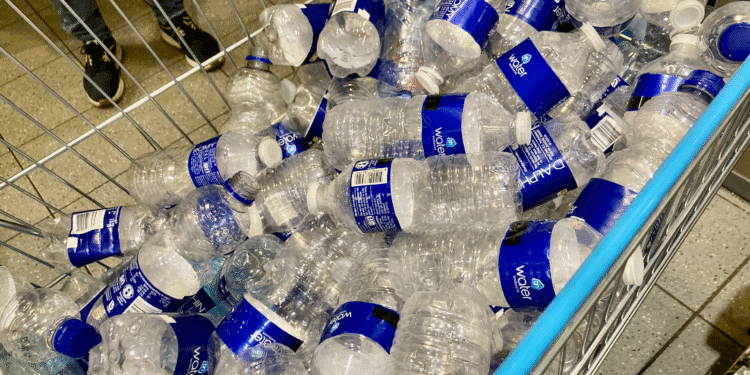 Court asked to rule on plan to boost deposits on plastic bottles
