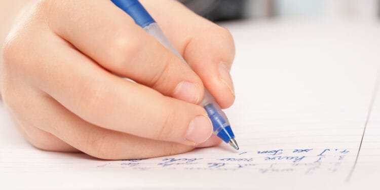 Poor writing skills are a problem in secondary education
