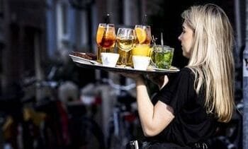 Morgen heerlijk terrasjesweer verwacht, daarna koel thet af