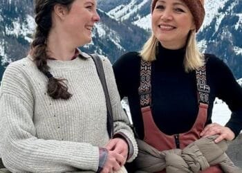 Anita, Bernice, Olke en Wim uit Boer Zoekt Vrouw terug op tv