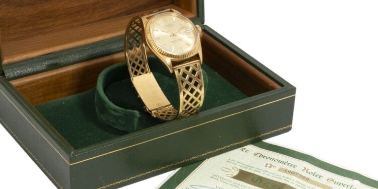 Royal Rolex owned by prince Bernhard sold for €140,000