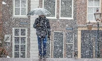 dit weekend valt er sneeuw