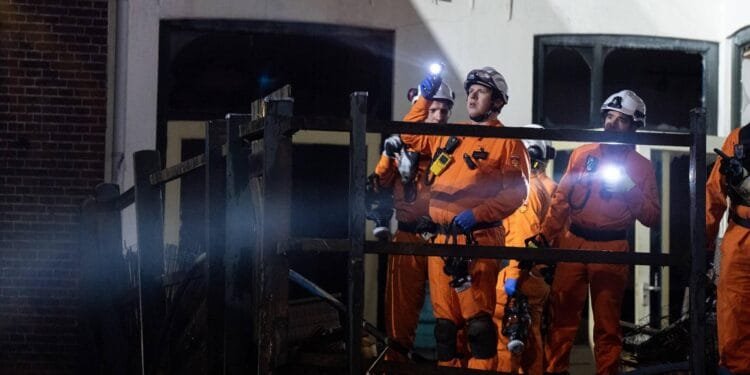 Bewoners van ingestorte panden Utrecht waren niet thuis
