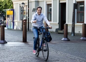 Stand in Mark Rutte’s shoes: signed sneakers up for auction