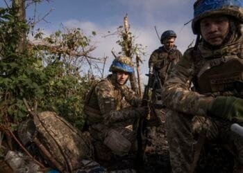 Met soldaten van Oekraïne mee de oorlog in, naar Andriivka