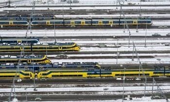 NS rijdt morgen opnieuw volgens afgeschaalde dienstregeling