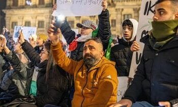 Honderden betogers bij pro-Koerdische demonstratie op de Dam