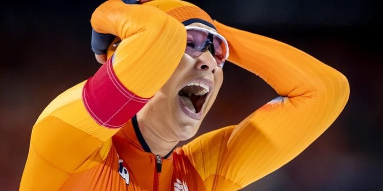 Jutta Leerdam blazes to Netherlands’ first skating gold in Milan