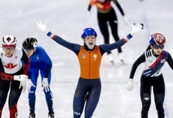 Short-track star Xandra Velzeboer wins her second Olympic gold