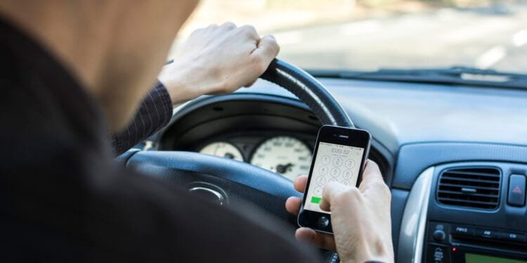 Many more are caught using phone in traffic thanks to camera