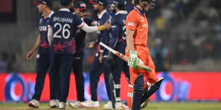 Cricket: Lights out as the US derail the Netherlands’ campaign