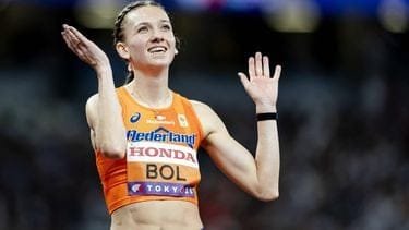 Bol loopt in haar eerste 800 meter meteen Nederlands record