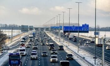 Zondag code geel in hele land om sneeuw en gladheid