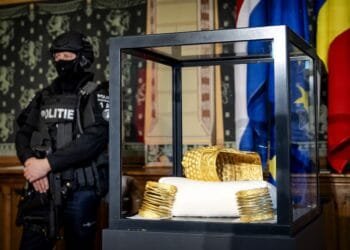 Stolen golden helmet recovered, suspects have struck a deal