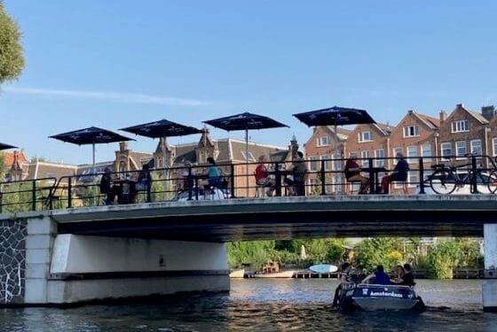 “A borrel in the sun is one the random positive moments in life”