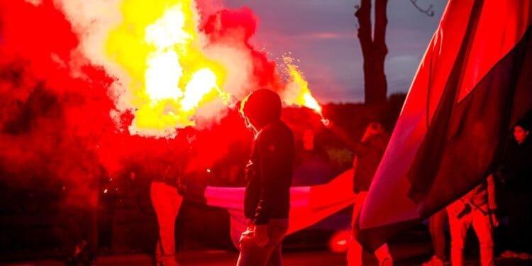 Third demonstration against asylum seekers’ centre in Den Bosch