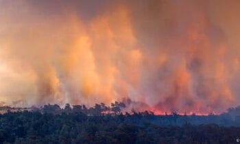 Brand ’t Harde nog niet onder controle