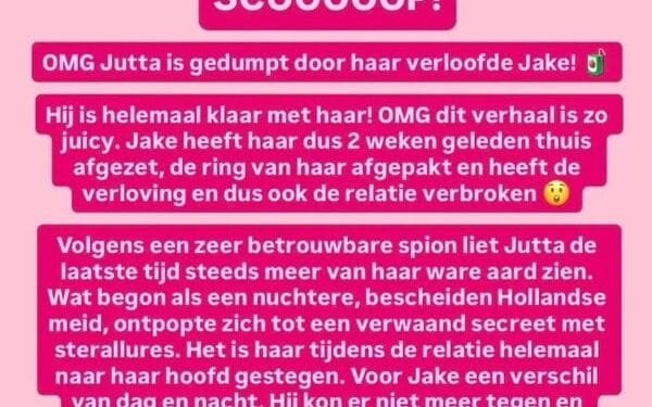Jake Paul is klaar met leugens over hem en Jutta Leerdam: ‘Dit moet stoppen’