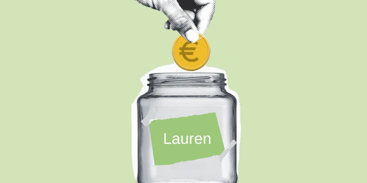 De Spaarrekening van Lauren (31): ‘Onze droombruiloft was geweldig, maar nu voel ik ‘m elke maand’