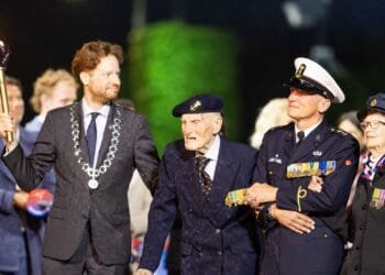 Liberation Day fire lit as national celebrations begin