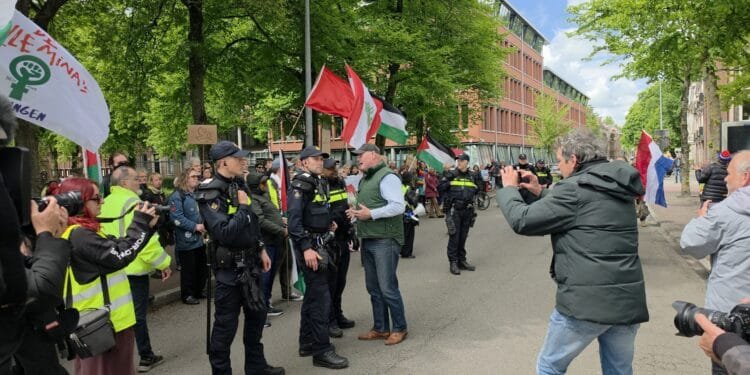 Three arrests as national anti-asylum protests draw small crowds