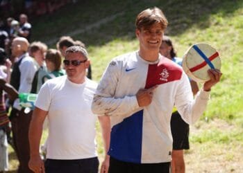 Cheese comes home: Dutchman wins historic British downhill race