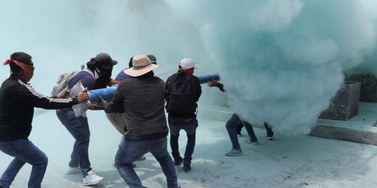 Golf van protesten in Mexico-Stad week voor openingsduel WK
