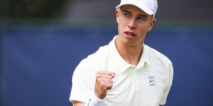 Knappe zege tennistalent Boogaard op grastoernooi Rosmalen
