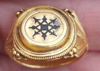 Treasure trove of 3,000 items unearthed during landscaping work