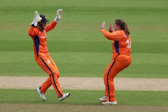 De Leede stars but Bangladesh edge Dutch women in World Cup