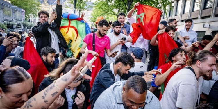 Fans jubilant after Morocco beat Netherlands, handful of arrests