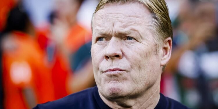 Koeman stopt na 64 interlands als bondscoach Nederlands elftal