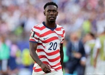 Amerikaan Balogun inzetbaar tegen België ondanks rode kaart