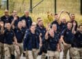 Vliegtuig met USAR-team geland op vliegbasis Eindhoven