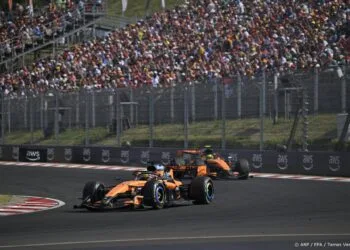 Norris wint Grote Prijs van Hongarije, Verstappen tweede