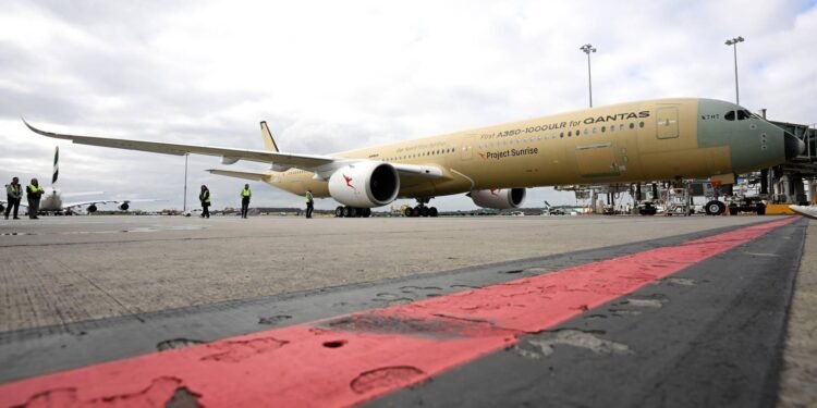 Airbus-toestel vliegt in ruim 24 uur van Australië naar Frankrijk