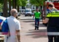 Manhunt after car carrying explosives crashes in police chase