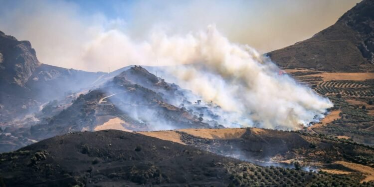 Meer natuur afgebrand in EU sinds begin zomer vergeleken met 2025