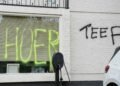 Vandals attack homes as row over asylum seekers turns violent