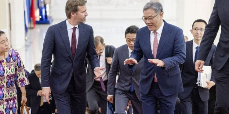 Minister Sjoerdsma leads China trade mission amid tensions
