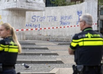 Police arrest two after Amsterdam war memorial defaced